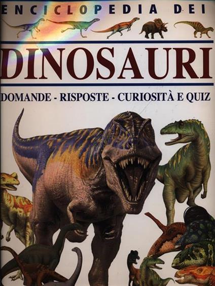 Enciclopedia dei dinosauri - copertina