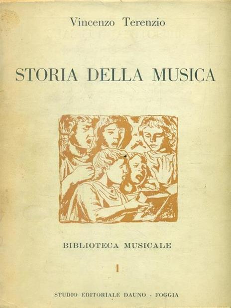 Storia della musica - Vincenzo Terenzio - copertina