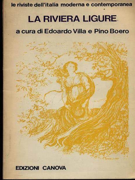 La riviera ligure - Edoardo Villa,Pino Boero - copertina