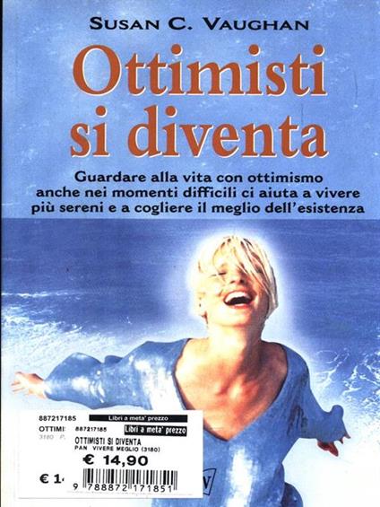 Ottimisti si diventa - Susan C. Vaughan - copertina