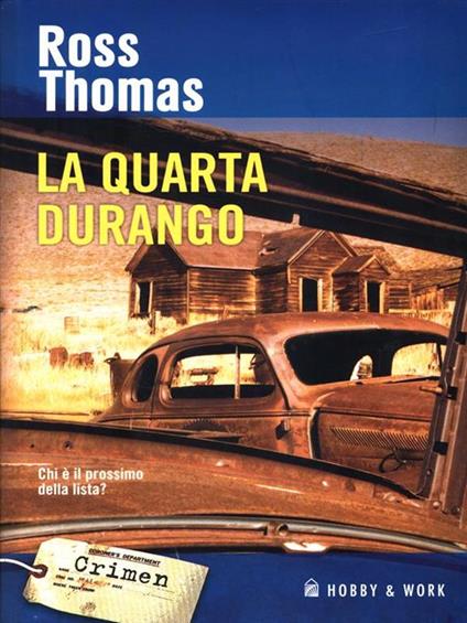 La quarta Durango - Ross Thomas - copertina