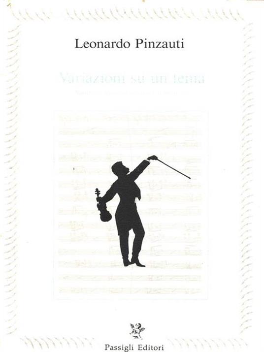 Variazioni su un tema - Leonardo Pinzaiuti - copertina