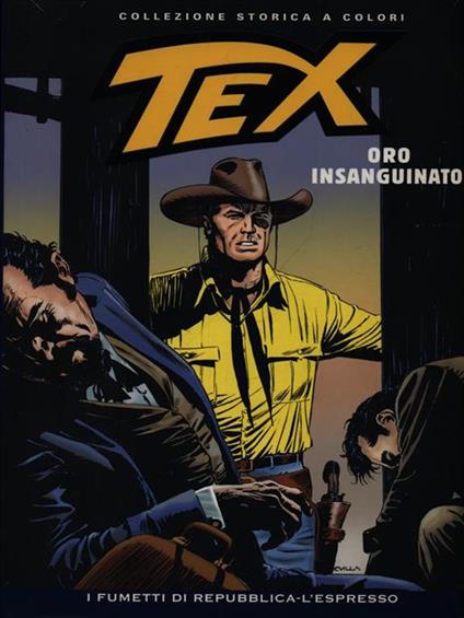 Tex: oro insanguinato - Gianluigi Bonelli - copertina