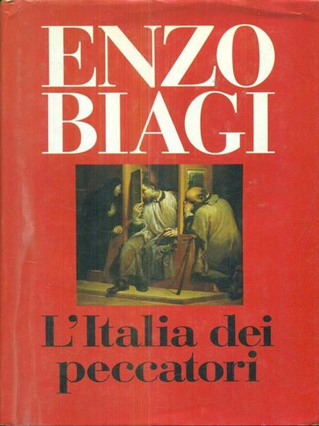 L' italia dei peccatori - Enzo Biagi - copertina