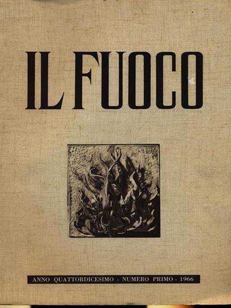 Il Fuoco numero primo/gennaio-febbraio 1966 - copertina