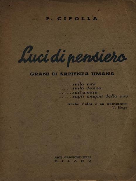 Luci di pensiero - P. Cipolla - 4