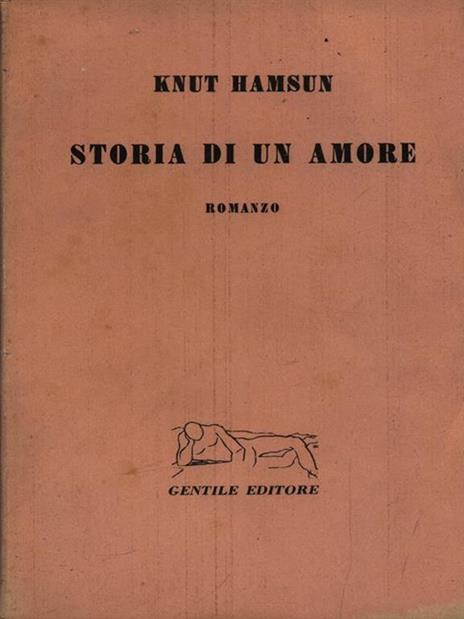 Storia di un amore - Knut Hamsun - 2