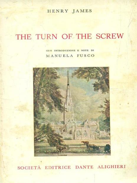 The  turn of the screw - Henry James - copertina