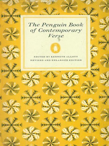 The Penguin Book of Contemporary Verse - Kenneth Allott - copertina