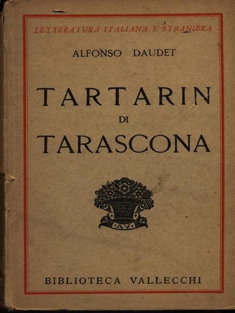 Tartarin di Tarascona - Alphonse Daudet - copertina