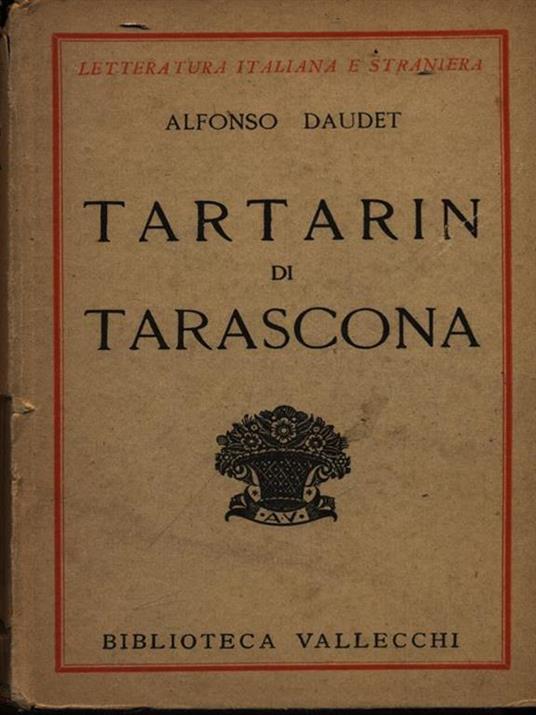 Tartarin di Tarascona - Alphonse Daudet - copertina