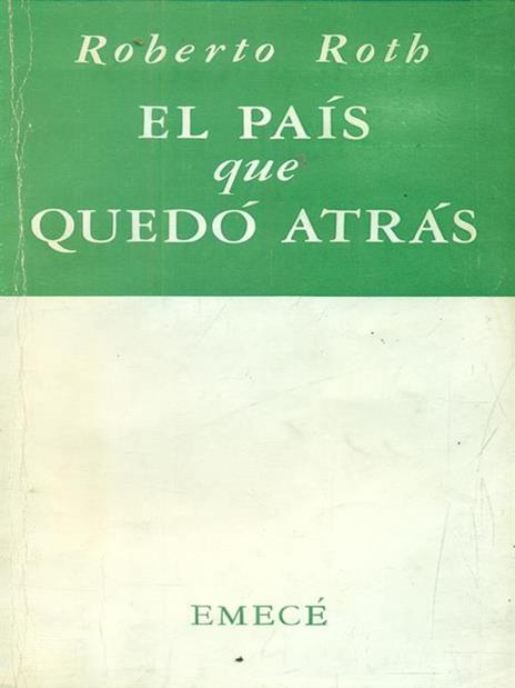 El pais que quedo atras - copertina