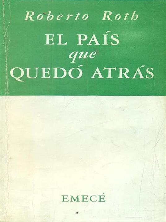 El pais que quedo atras - copertina