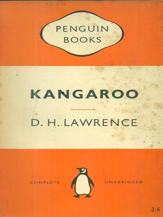 Kangaroo - David Herbert Lawrence - copertina