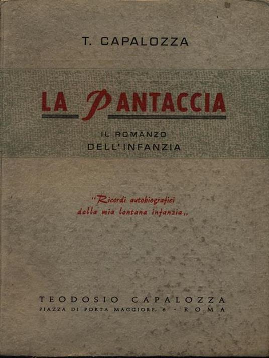 La pantaccia - Teodosio Capalozza - 2