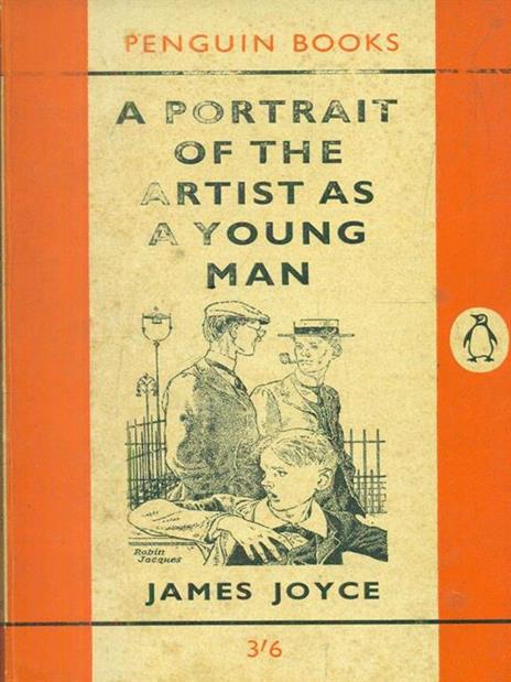 A portrait of the artist as a young man - James Joyce - copertina