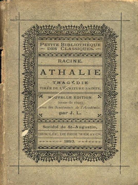 Athalie - Jean Racine - 3