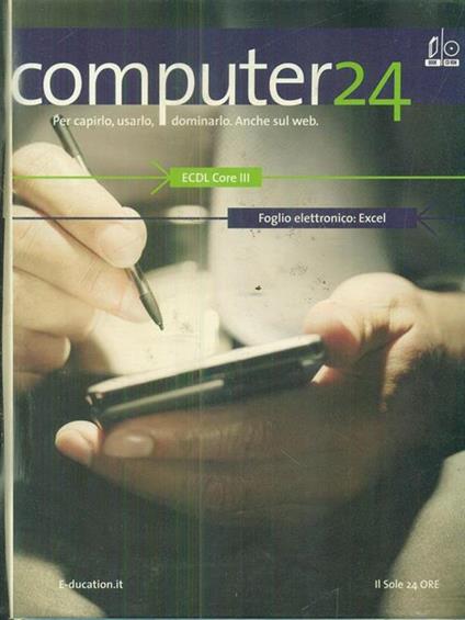 Computer24. ECDL Core III. Foglio elettronico: Excel - copertina