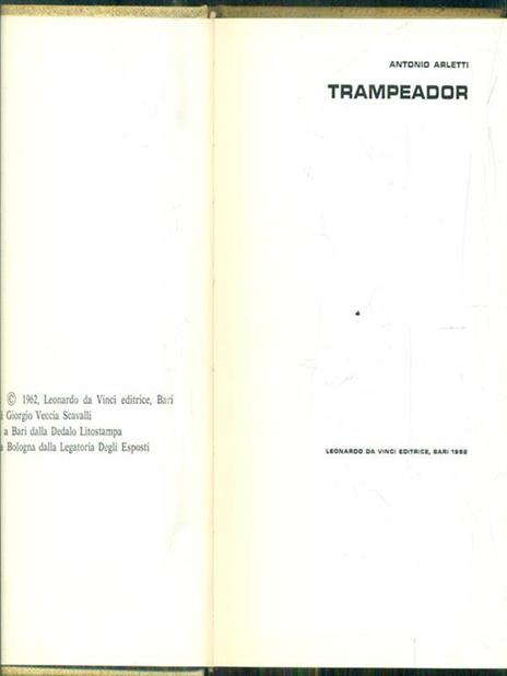 Trampeador - Antonio Arletti - copertina