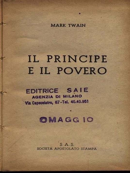 Il principe e il povero - Mark Twain - 2