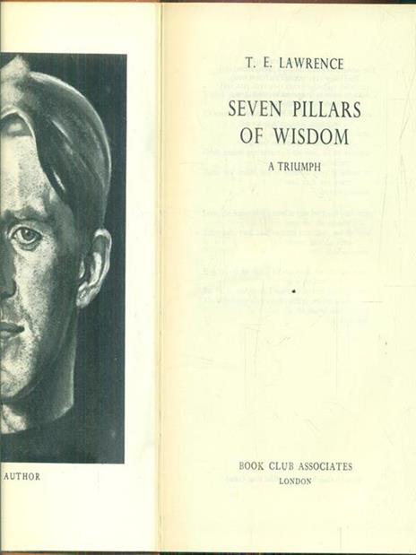Seven Pillard of Wisdom - Thomas Edward Lawrence - copertina