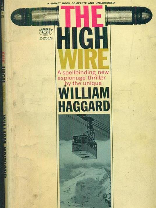 The High wire - William Haggard - copertina