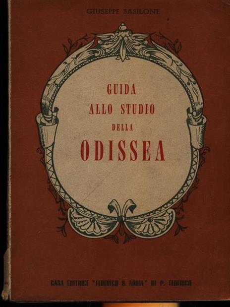 Guida allo studio della Odissea - Giuseppe Basilone - copertina