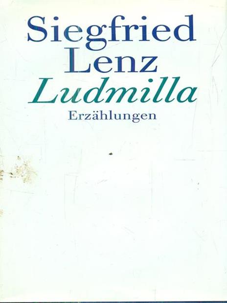 Ludmilla - Siegfried Lenz - copertina