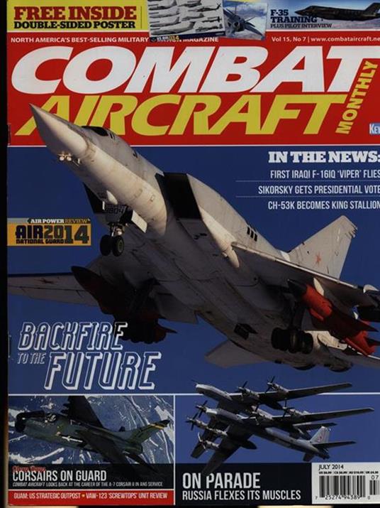 Combact aircraft vol 15 n. 7/july 2014 - copertina