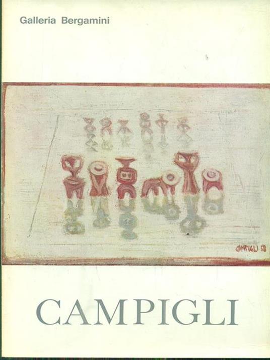 Massimo Campigli opere dal 1929 al 1971 - copertina