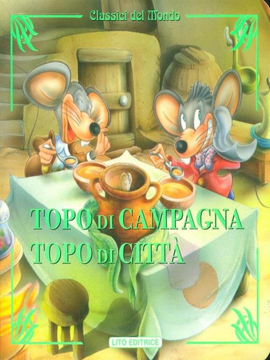 Topo di campagna Topo di città - copertina