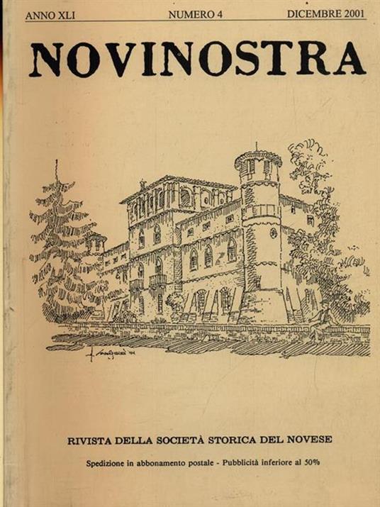 Novinostra n. 4/dicembre 2001 - copertina