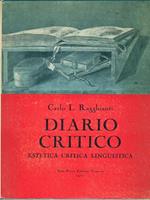 Diario critico Estetica critica linguistica