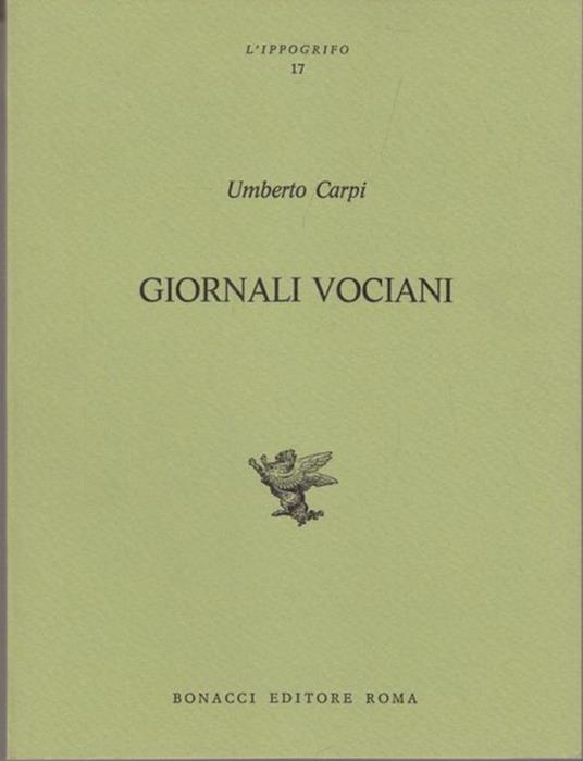 Giornali vociani - Umberto Carpi - 4