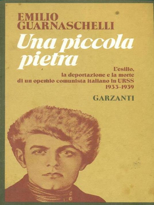 Una  piccola pietra - Emilio Guarnaschelli - copertina