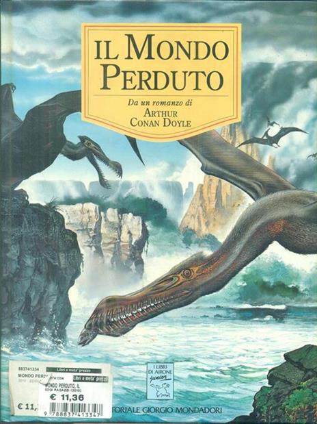 Il mondo perduto - Arthur Conan Doyle - copertina