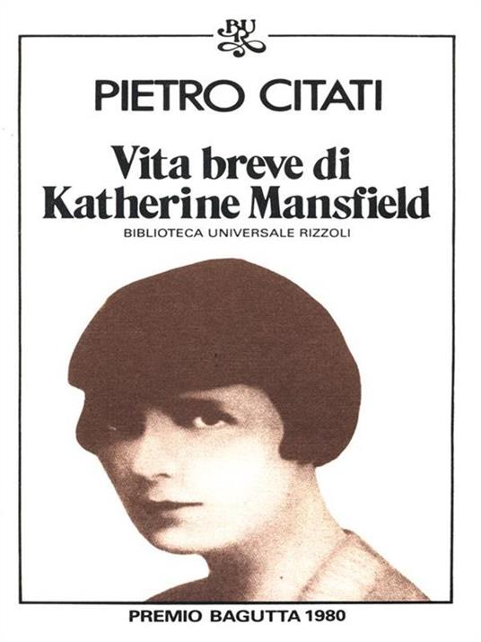 Vita breve di Katherine Mansfield - Pietro Citati - copertina