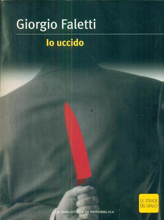 Io uccido - Giorgio Faletti - copertina