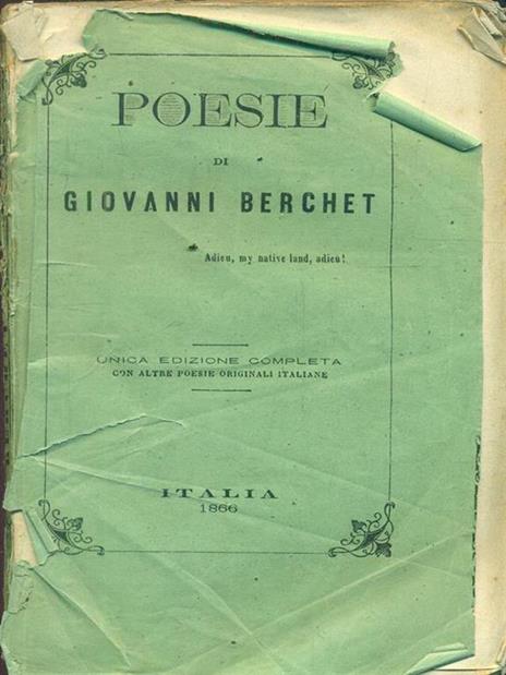 Poesie - Giovanni Berchet - 4