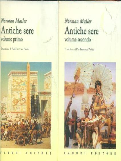 Antiche sere. 2vv - Norman Mailer - copertina