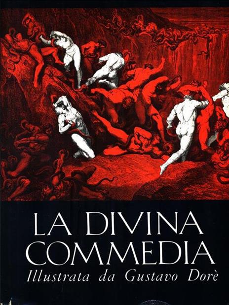 La Divina Commedia - Dante Alighieri - copertina