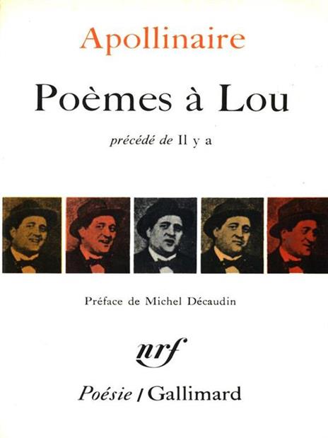 Poèmes à Lou - Guillaume Apollinaire - copertina