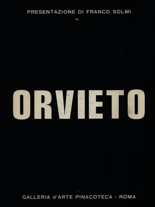 Orvieto - Franco Solmi - copertina