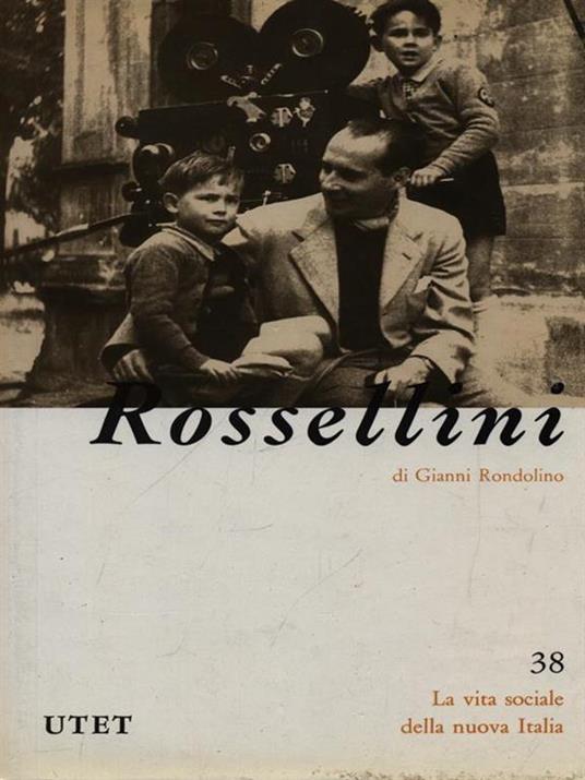 Rossellini - Gianni Rondolino - copertina
