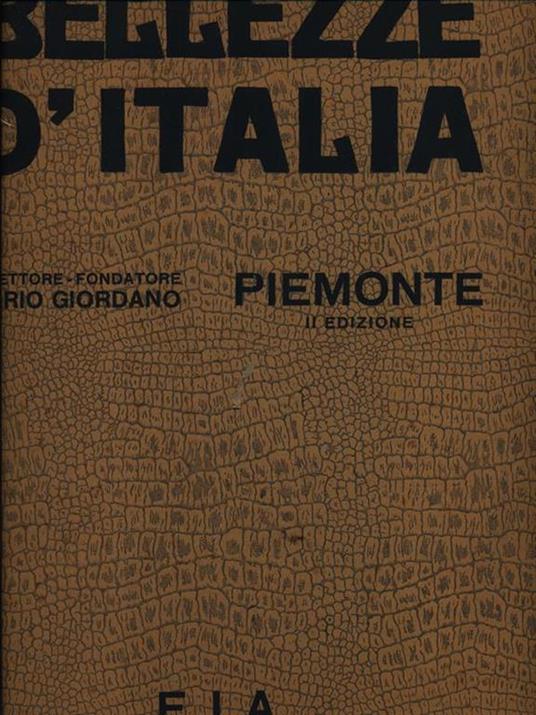 Bellezze d'Italia - Piemonte - copertina