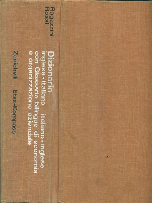 Dizionario Inglese-Italiano Italiano-inglese - Libro Usato - Zanichelli - |  IBS