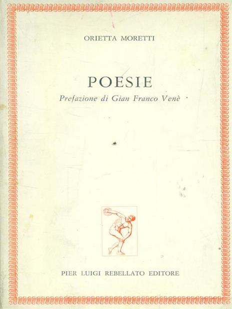 Poesie - copertina