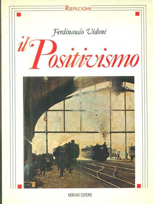 Il Positivismo - Ferdinando Vidoni - copertina