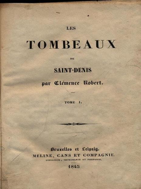 Les tombeaux de Saint-Denis tome I - Clémence Robert - 3