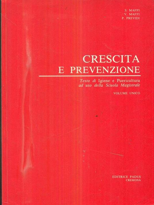 Crescita e prevenzione - copertina